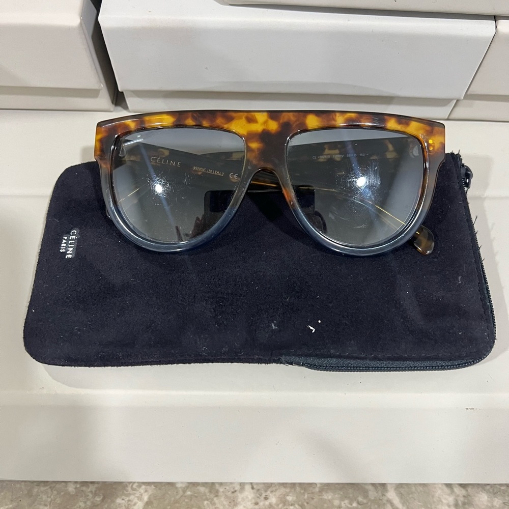 Celine Havana Authentic Aviators w/Cloth+Case